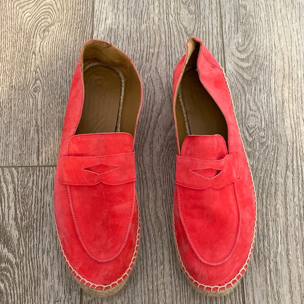 Bougeotte Espadrille, Hot Pink, Size 42, only worn a few times